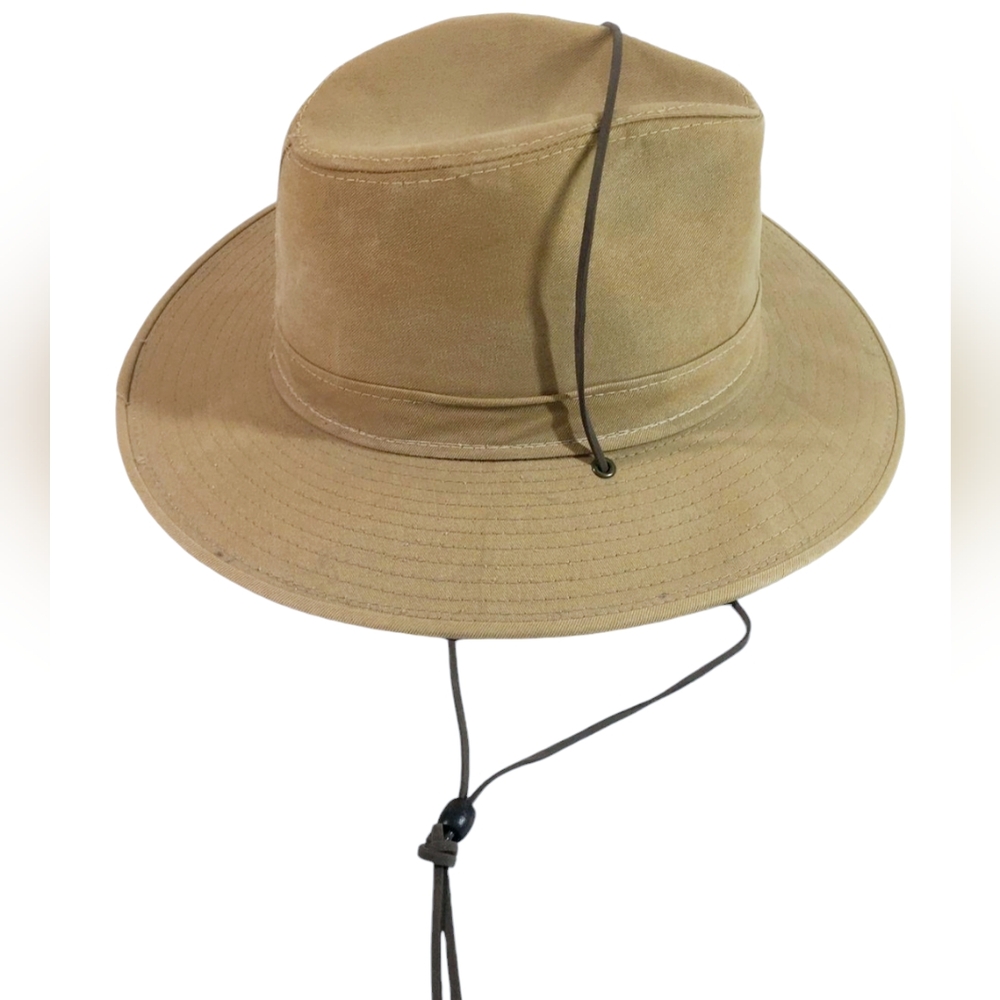 Hatquarters USA *Henschel Side Snap Aussie Sun Hat - Khaki Large (23") - Picture 4 of 7